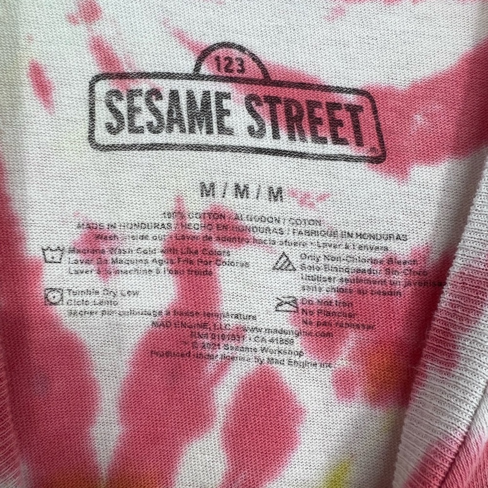 SESAME STREET cotton T Shirt Size Medium - Picture 5 of 6